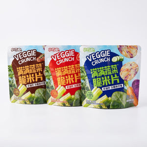 Veggie Crunch Vegetable Rice Crackers - product detail
